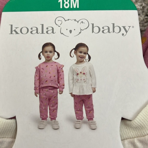 Koala Pink Floral Toddler Outfit NWT - Picture 4 of 4